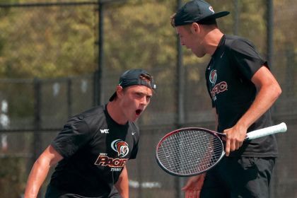 University of the Pacific men's tennis is No. 1 in the WCC as they continue a 14-match winning streak.